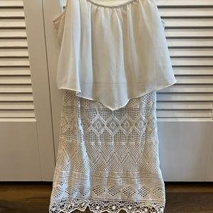 Crotchet AE Dress! Super cute w wedges!